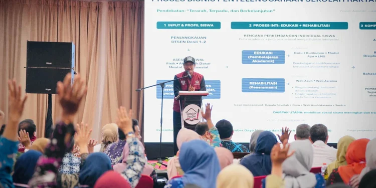 Gus Ipul Kumpulkan Kepala Sekolah Rakyat se-Indonesia, Soroti Tantangan Siswa