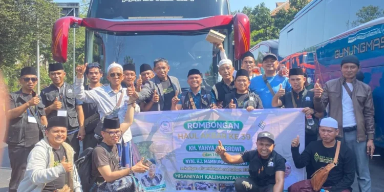 Haul Akbar KH Yahya Syabrawi ke-39, 500 Alumni dari Kalimantan Barat Sudah Tiba di Pesantren RU 1
