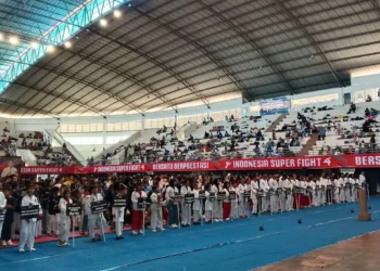 Indonesia Super Fight 4 di GOR Ken Arok Malang, 2.054 Atlet Taekwondo Unjuk Gigi