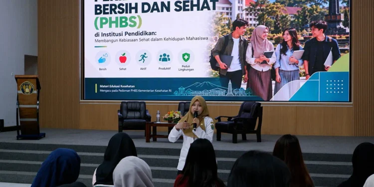 Kampanye PHBS di ITN Malang, Dinkes Kota Malang Ajak Mahasiswa Hidup Sehat