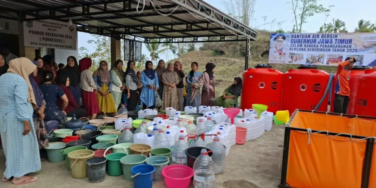 Kekeringan Malang Selatan, Warga Pagak Beli Air Bersih Rp165 Ribu per Minggu