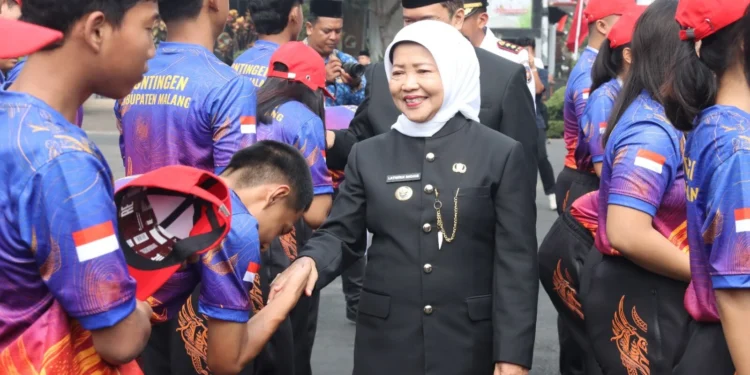 Lepas 170 Atlet POPDA dan PEPARPEDA 2026, Wabup Malang Tekankan Patriotisme dan Sportivitas