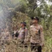 Masih Membara! Kapolres Batu Ikut Naik Gunung Padamkan Karhutla Gunung Arjuno