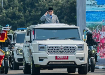 Mensos dan Wamensos Hadiri HUT ke-81 TNI di Cilangkap