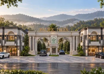 Pacific Hills yang jadi ikon baru di kawasan Karangploso, Kabupaten Malang. Foto/dok