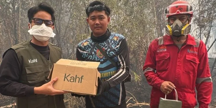 Paragon Kahf Salurkan Bantuan Kesehatan Dukung Warga Dampak Karhutla Kalimantan