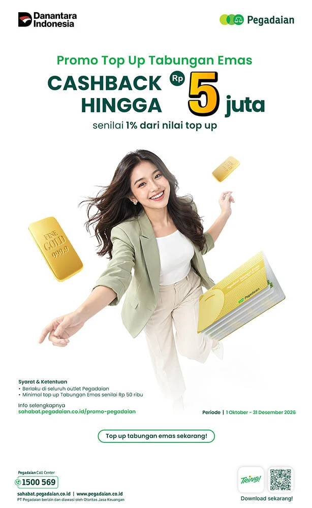 Pegadaian Kepanjen Tawarkan Cashback hingga Rp5 Juta
