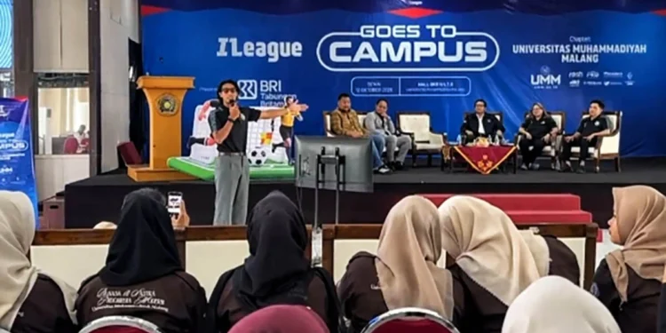 Peluang Karier Industri Sepak Bola Dibahas di I League Goes to Campus UMM