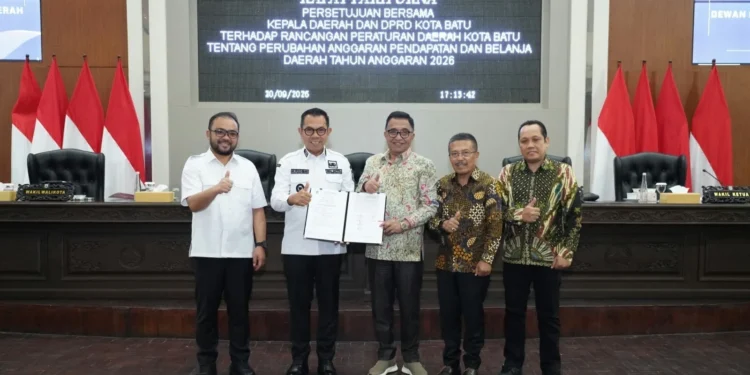 Perubahan APBD 2026 Kota Batu Diketok, Anggaran Belanja Capai Rp1,058 Triliun