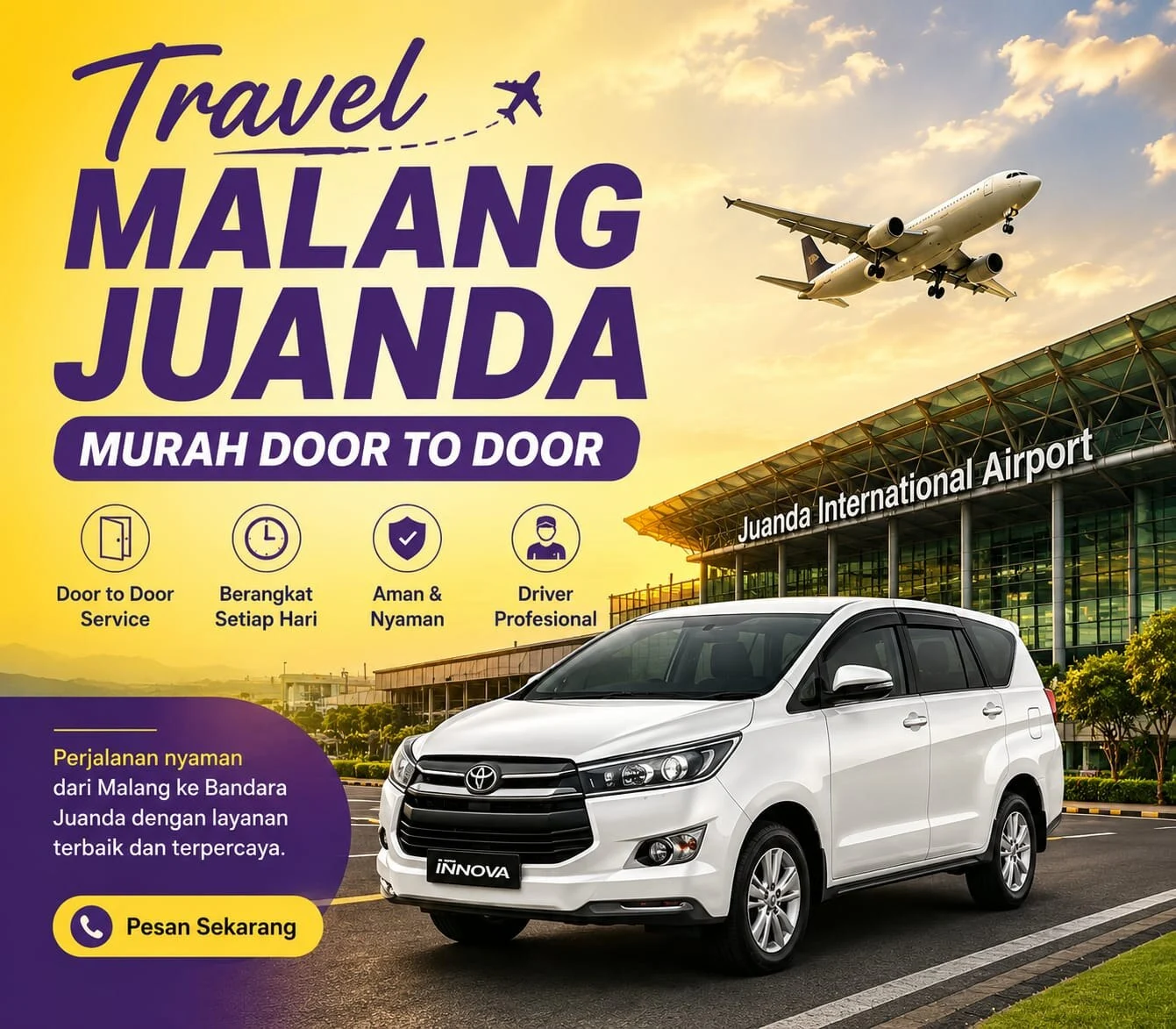 Travel Malang Juanda - Pilihan Perjalanan Travel Malang Juanda yang Nyaman dan Terpercaya dari Juragan Transport