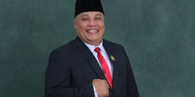 Ketua Fraksi Gerindra DPRD Kota Malang, Danny Agung Prasetyo, yang memberikan pernyataan soal retreat kepala sekolah se-Kota Malang. (Foto/dok)