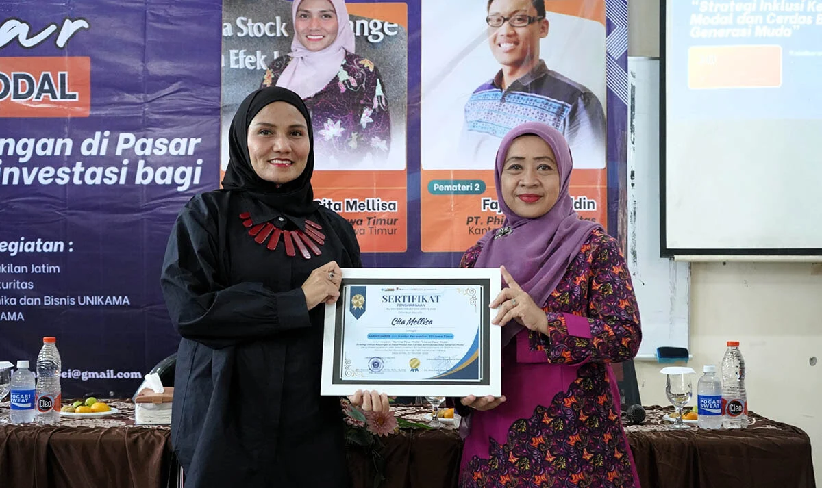 Seminar Literasi Pasar Modal Unikama, Mahasiswa Diajak Cerdas Berinvestasi Saham
