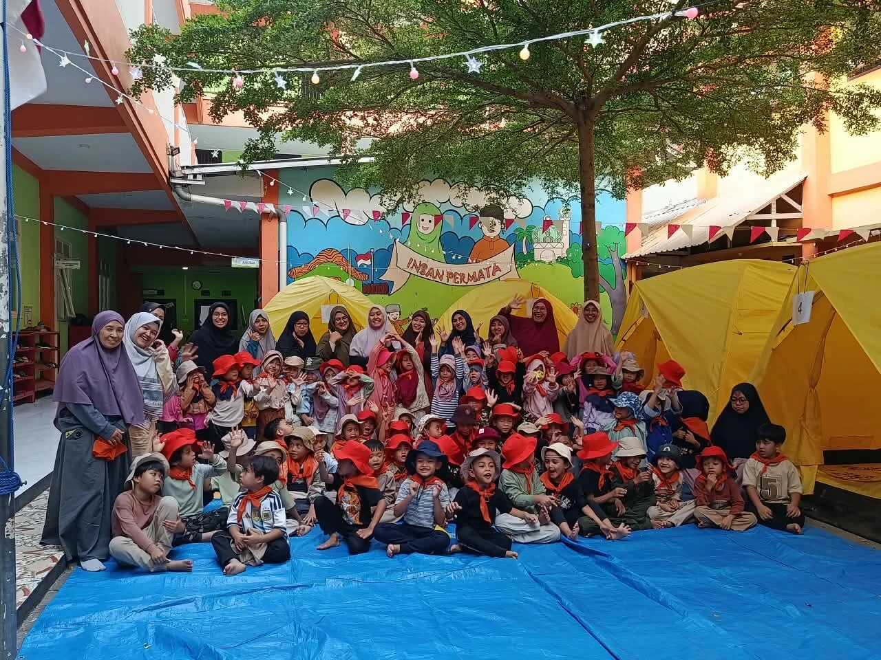 Serunya Detektif Cilik PAUDIT Insan Permata Malang Belajar Mandiri lewat Petualangan dan Kemah