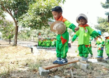 Serunya Detektif Cilik PAUDIT Insan Permata Malang Belajar Mandiri lewat Petualangan dan Kemah