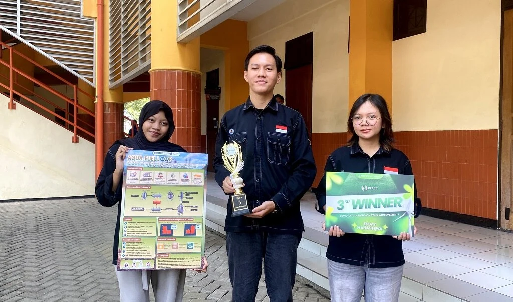 Ubah Limbah Sawit Jadi Biofuel Avtur, Tim Mahasiswa Teknik Kimia ITN Malang Tembus Juara 3 Nasional di Telkom University