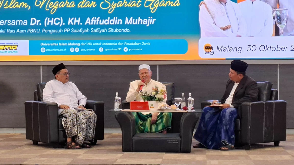 Unisma Hadirkan Kiai Afifuddin Muhajir dalam Kuliah Tamu Hari Santri 2026