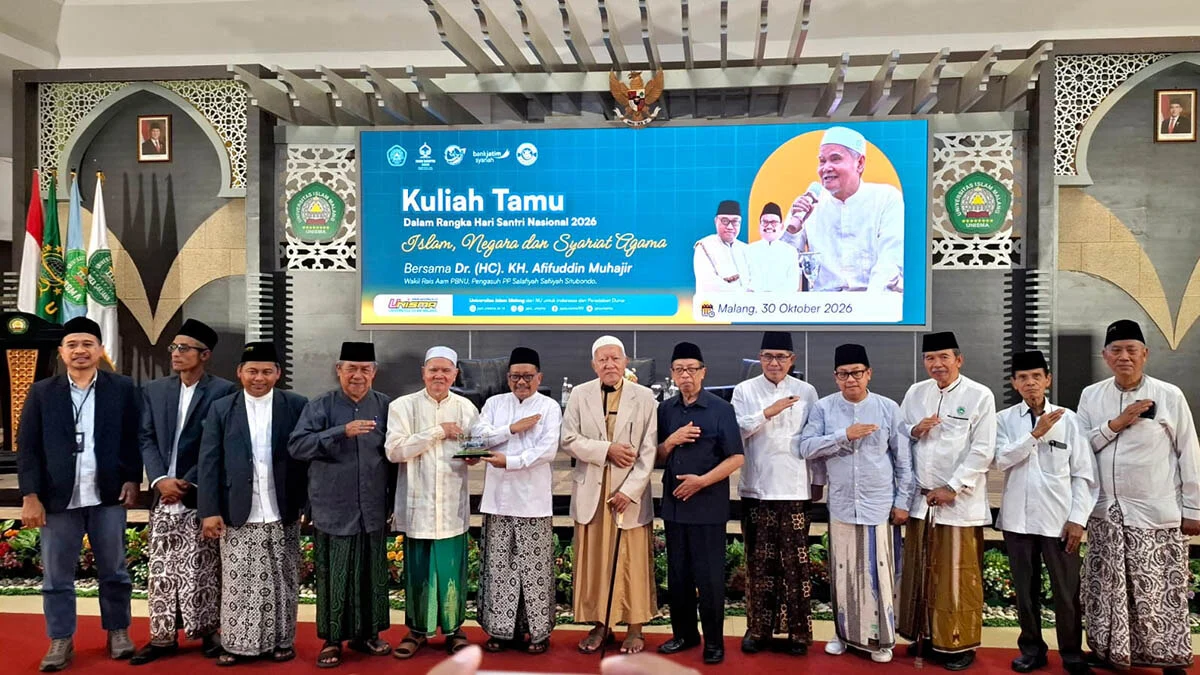Unisma Hadirkan Kiai Afifuddin Muhajir dalam Kuliah Tamu Hari Santri 2026