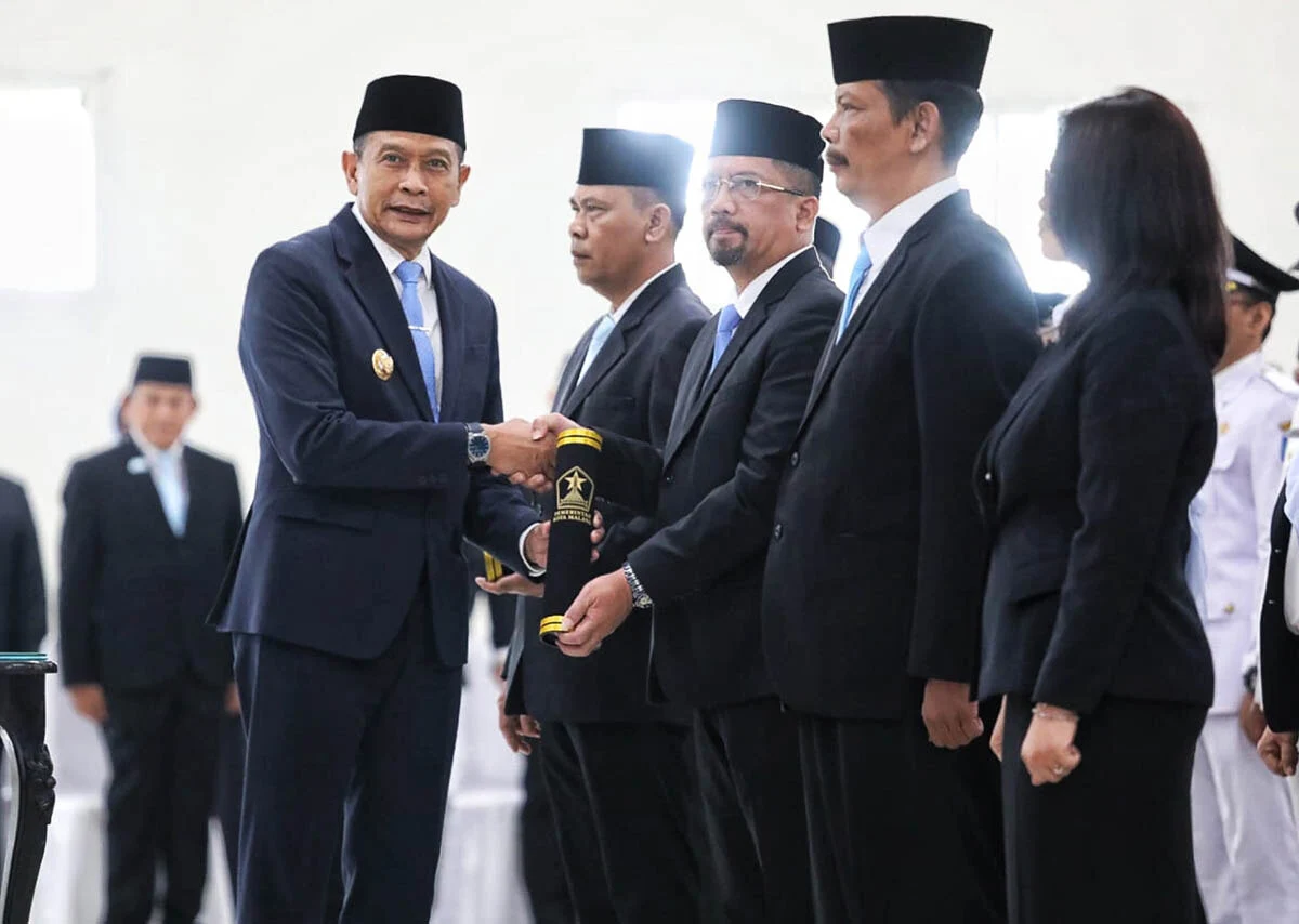 Wali Kota Malang Lantik 176 Pejabat, Kepala DLH dan Sekwan Definitif